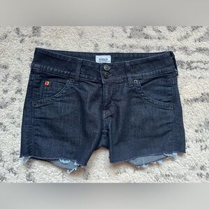 Hudson Denim Low Rise jean Shorts Size 25 EUC